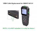 OBD2 Cable Replacement for OBDSTAR J-I Odometer Scan Tool